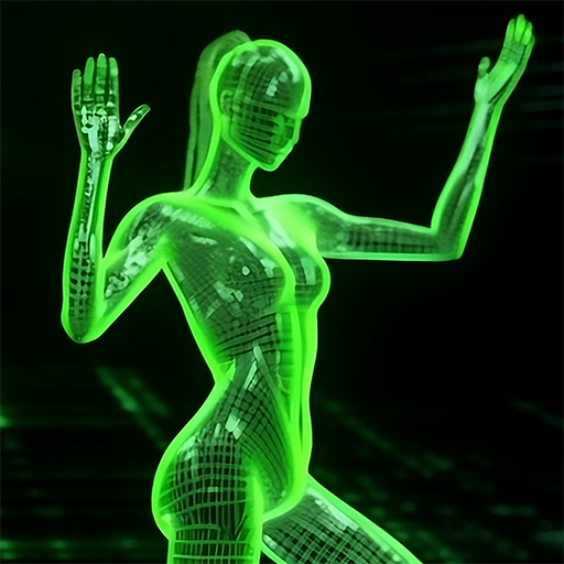 Matrix-style data dancing